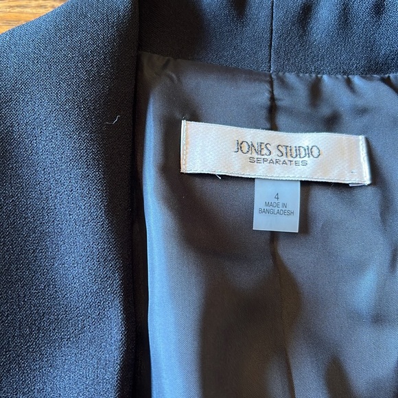 Jones Studio black open blazer - Picture 3 of 4